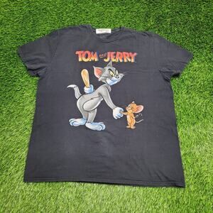 Tom-And-Jerry Shirt XL/2XL 25x29 Black